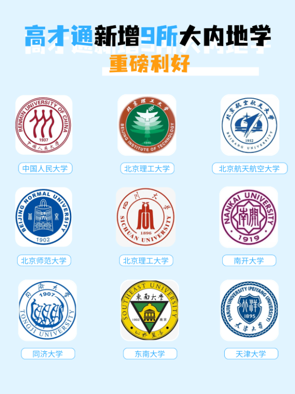 高才通新增9所內(nèi)地大學(xué)，人才爭(zhēng)奪開始了
